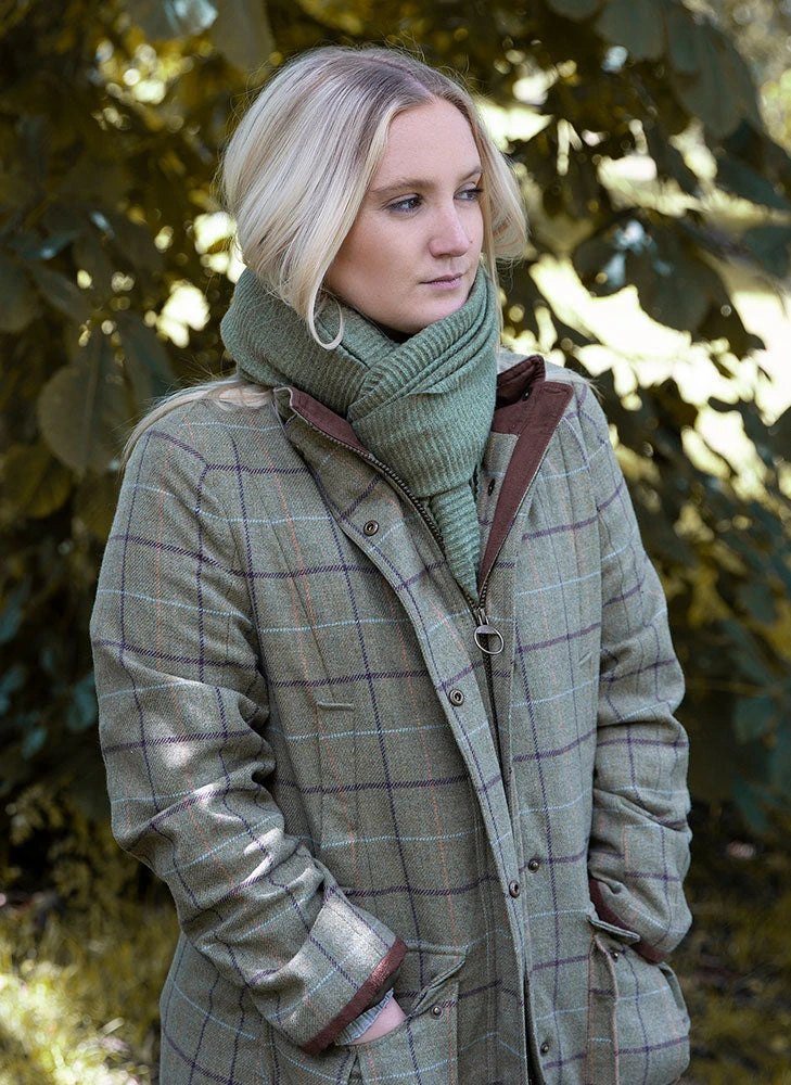 Women’s Pleated Plain Scarf With Tassels 8 Women’s Pleated Plain Scarf With Tassels - Image 6