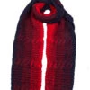 Womenâs Multi-Colour Ombre Cable Knit Scarf 1 Womenâs Multi-Colour Ombre Cable Knit Scarf -Dents 4 2737NavyBerry 2