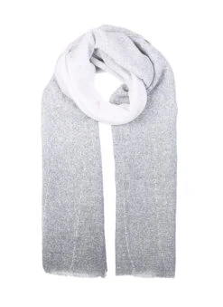 Women's Ombre Lightweight Scarf With Sequin Stripes -Dents 4 2814Grey