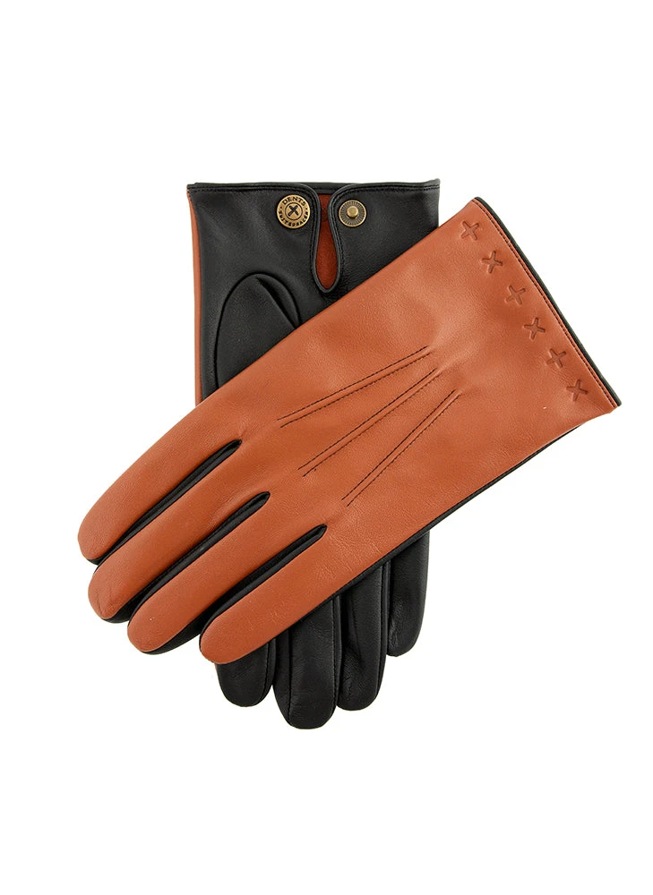 Men's The Suited Racer Touchscreen Three-Point Leather Gloves 15 Men's The Suited Racer Touchscreen Three-Point Leather Gloves - Image 13