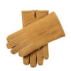 Men’s Handsewn Three-Point Lambskin Gloves -Dents 5 1555 Camel