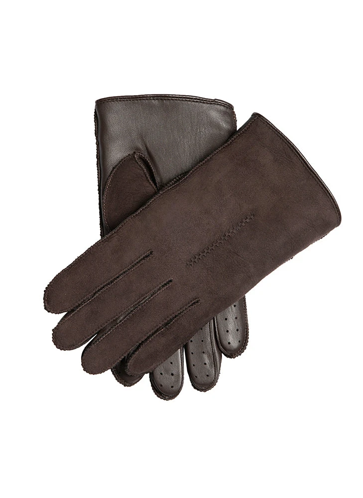 Men’s Touchscreen Single-Point Leather And Sheepskin Gloves 5 Men’s Touchscreen Single-Point Leather And Sheepskin Gloves - Image 3