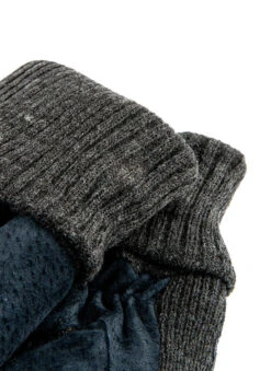 Men's Three-Point Fleece-Lined Suede Gloves With Knitted Cuffs -Dents 5 1629 1 copy