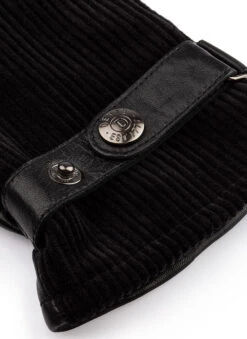 Men's Fleece-Lined Corduroy And Leather Gloves 10 Men's Fleece-Lined Corduroy And Leather Gloves -Dents 5 9045 black 2 513c5eca f33d 4dc9 9c0f feafc37d3b30