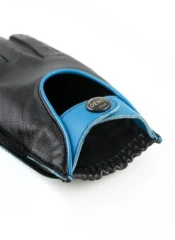 Men's Leather Driving Gloves With Colour Contrast Details -Dents 5 9051 202