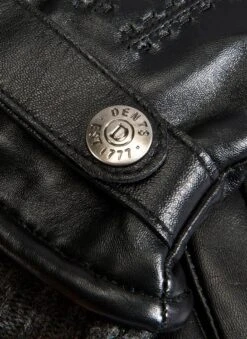 Men's Touchscreen Three-Point Wool Blend-Lined Leather Gloves -Dents 5 9204 black 1 ca0cfbc0 18e4 4bb0 be1f fdf0649c9030