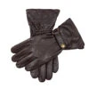 Men’s Touchscreen Water-Resistant Lined Goatskin Leather Gauntlet Gloves -Dents 5 9212 Brown acf99412 3f75 43f3 bc86 0dc6be0e176f