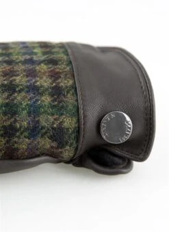 Men's Faux Fur-Lined Abraham Moon Dogtooth Tweed And Leather Gloves 12 Men's Faux Fur-Lined Abraham Moon Dogtooth Tweed And Leather Gloves -Dents 5 9308 205 ea62d4ec 35db 4b8d b000 b05ca63bd53d