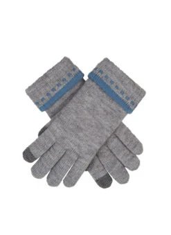 Women's Touchscreen Knitted Gloves -Dents 6 3253Lake DoveGrey