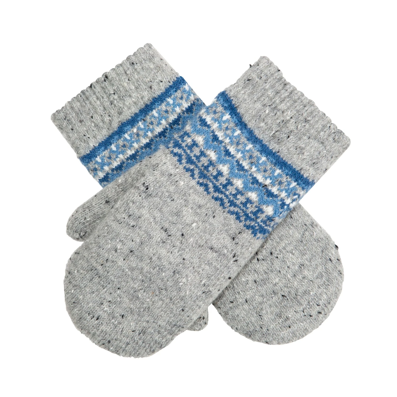 Women’s Jacquard Fair Isle Knitted Mittens 4 Women’s Jacquard Fair Isle Knitted Mittens - Image 2