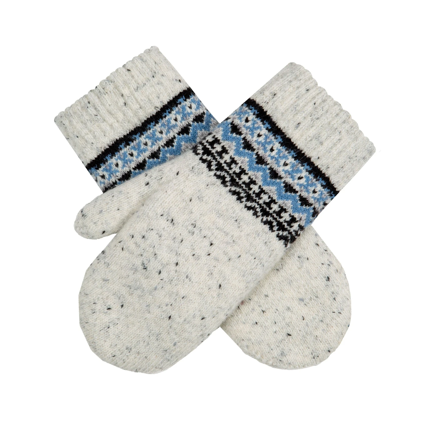 Women’s Jacquard Fair Isle Knitted Mittens 5 Women’s Jacquard Fair Isle Knitted Mittens - Image 3