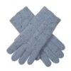 Women’s Cable Knit Gloves With Marl Yarn -Dents 6 3278 Cornflower Blue