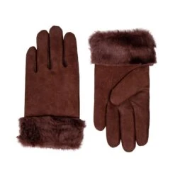 Women's Sheepskin Gloves 20 Women's Sheepskin Gloves -Dents 7 1056 Chestnut 1