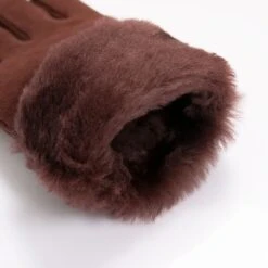 Women's Sheepskin Gloves 23 Women's Sheepskin Gloves -Dents 7 1056 Chestnut 8