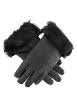 Women's Sheepskin Gloves 17 Women's Sheepskin Gloves -Dents 7 1056 20nappa 20black