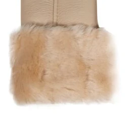 Women's Sheepskin Mittens 32 Women's Sheepskin Mittens -Dents 7 1060 Camel Nappa 4