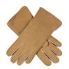 Women’s Handsewn Three-Point Lambskin Gloves -Dents 7 1076 Camel