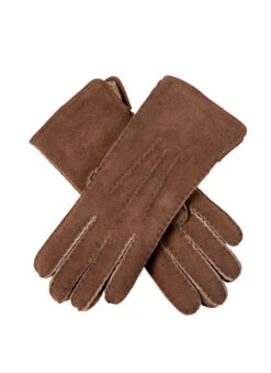 Women’s Handsewn Three-Point Lambskin Gloves -Dents 7 1076 Mohogany