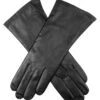 Women's Cashmere-Lined Leather Gloves -Dents 7 1096 Black ada1e44b 9b1e 47b4 834d b68f38ca0d75