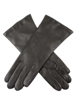 Women's Cashmere-Lined Leather Gloves -Dents 7 1096 Mocca