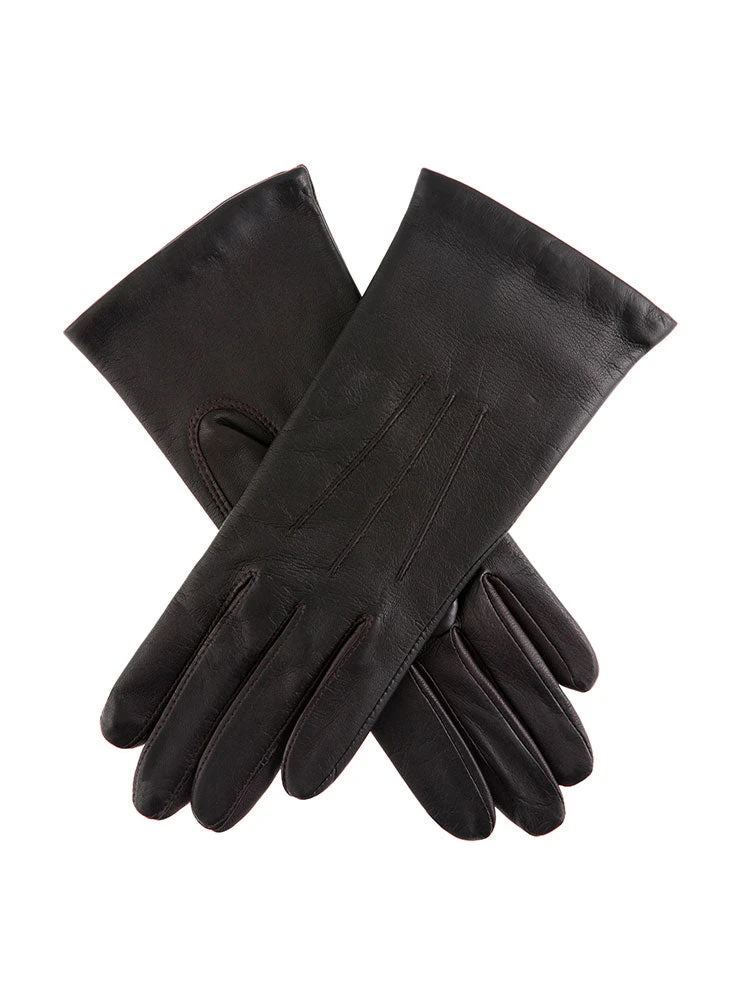 Women's Three-Point Lined Leather Gloves 22 Women's Three-Point Lined Leather Gloves - Image 20