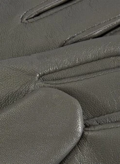 Women's Three-Point Lined Leather Gloves 35 Women's Three-Point Lined Leather Gloves -Dents 7 1125 20charcoal 202