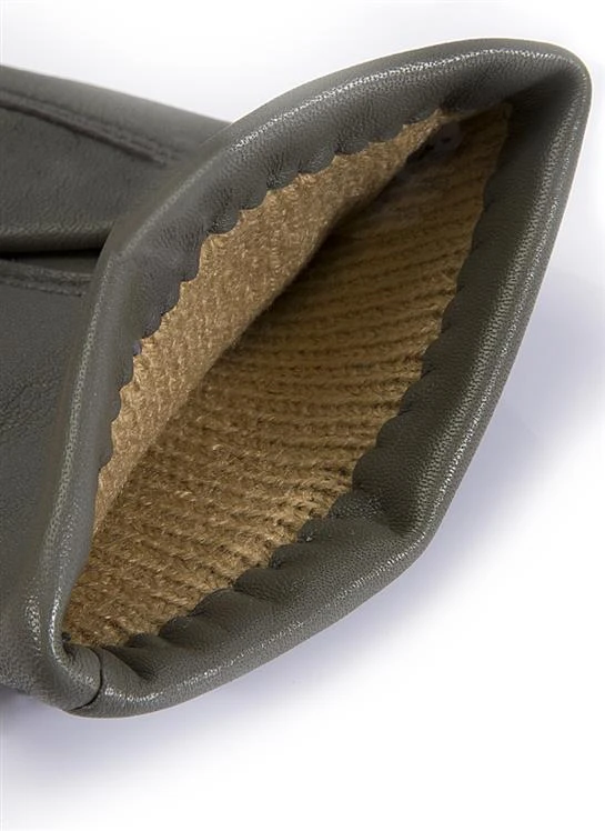 Women's Three-Point Lined Leather Gloves 17 Women's Three-Point Lined Leather Gloves - Image 15