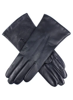 Women’s Touchscreen Three-Point Cashmere-Lined Leather Gloves 14 Women’s Touchscreen Three-Point Cashmere-Lined Leather Gloves -Dents 7 1127 Navy 4814ad78 e363 4462 ace1 e7abecc6de0a