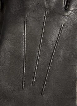 Women's Three-Point Cashmere-Lined Leather Gloves -Dents 7 1134 20black 201 bfe51338 ad7d 4f84 8723 a3fc766c5d1c