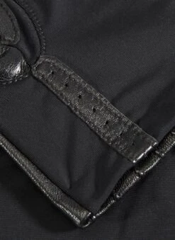 Women's Half Silk-Lined Leather And Elastane Gloves -Dents 7 2152 20black 201 f38f2c49 a5f2 4254 89a1 a1595b1127cd