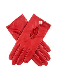 Women's Leather Driving Gloves -Dents 7 3008 berry 77d1d4bb 37e7 4723 a499 c642f1727433