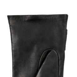 Women’s Touchscreen Wool-Lined Leather Gloves With Bow 31 Women’s Touchscreen Wool-Lined Leather Gloves With Bow -Dents 7 5020 Black 5