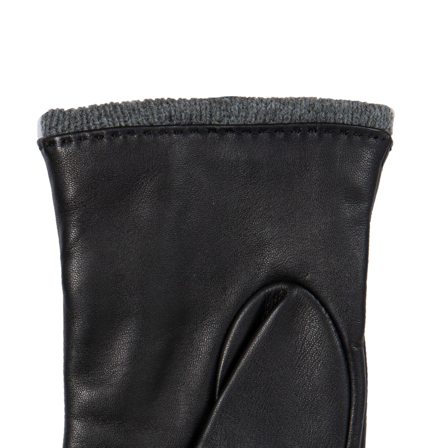 Women’s Wool-Lined Leather Gloves With Quilted Cuffs And Bow 6 Women’s Wool-Lined Leather Gloves With Quilted Cuffs And Bow - Image 4