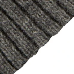 Women’s Three-Point Wool Blend-Lined Leather Gloves With Knitted Cuffs -Dents 7 5025 Black Charcoal 9