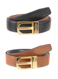 Men's Reversible Leather Belt 13 Men's Reversible Leather Belt -Dents 8 1065 20navy tan 202 8ac658b5 c411 43f3 8912 a0f6c4c958e4