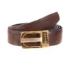 Men's Reversible Leather Belt -Dents 8 1065 Brown Black