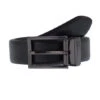 Men's Reversible Grainy Leather Belt With Gunmetal Buckle -Dents 8 4059 20black 20brown 888a0eed f190 4cab bb9a 718ca67c733c