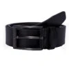 Men's Lined Leather Belt With Gunmetal Buckle -Dents 8 4062 black 06db629c f15c 4ac4 9b6e 787fd6f05ca5