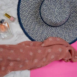 Women’s Pleated Floral And Paisley Pattern Lightweight Scarf -Dents Banner5SOCIAL