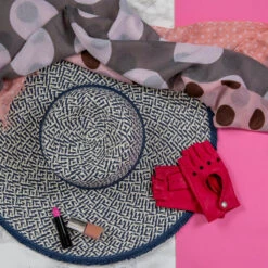 Women’s Multi-Spot Print Lightweight Scarf With Border 9 Women’s Multi-Spot Print Lightweight Scarf With Border -Dents Banner6SOCIAL