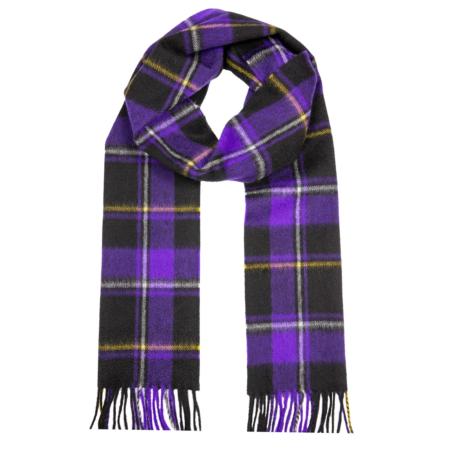 Heritage Bold Check Cashmere Scarf With Tassels 13 Heritage Bold Check Cashmere Scarf With Tassels - Image 11