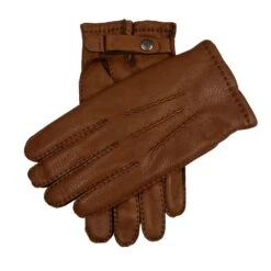Men's Heritage Handsewn Three-Point Cashmere-Lined Deerskin Leather Gloves 11 Men's Heritage Handsewn Three-Point Cashmere-Lined Deerskin Leather Gloves -Dents mens heritage cashmere lined deerskin gloves TOBACCO 1