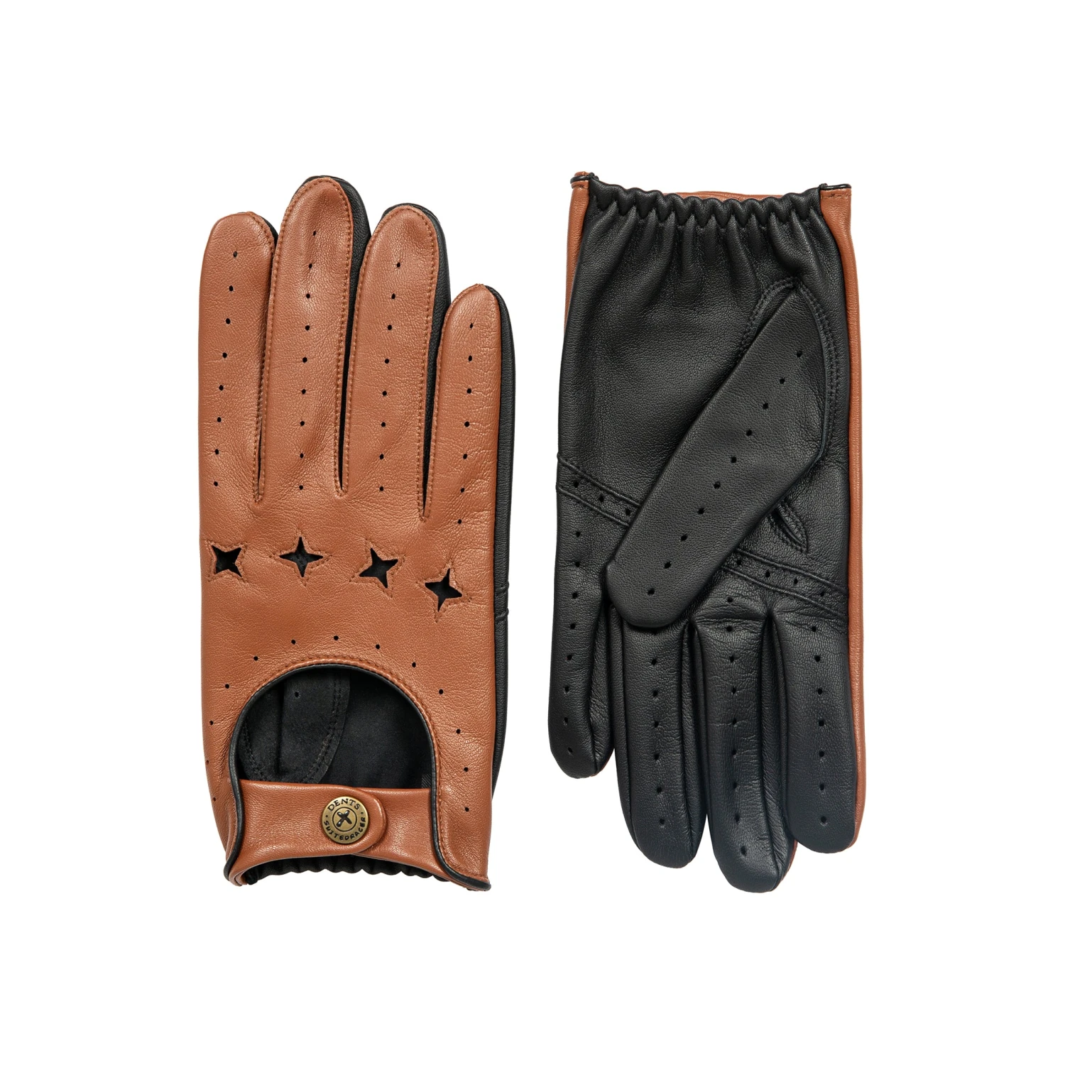 Men's The Suited Racer Touchscreen Leather Driving Gloves 14 Men's The Suited Racer Touchscreen Leather Driving Gloves - Image 12