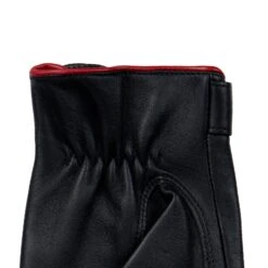 Men's The Suited Racer Touchscreen Leather Driving Gloves With Wristwatch Cut-out -Dents mens the suited racer watch leather gloves black berry palm cuff