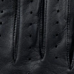 Men's The Suited Racer Touchscreen Leather Driving Gloves With Wristwatch Cut-out -Dents mens the suited racer watch leather gloves black berry stitching