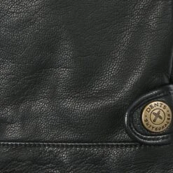 Men's The Suited Racer Touchscreen Water-Resistant Wool-Lined Goatskin Leather Gauntlet Gloves -Dents mens the suited racer water resistant gloves black button