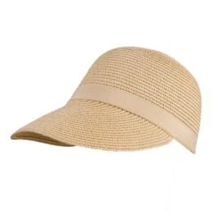 Womenâs Backless Straw Sun Hat