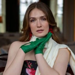 Women's Leather Driving Gloves -Dents womens leather driving gloves emerald 1641f493 de74 4933 8224 51972720fab5