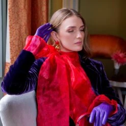 Women's Three-Point Lined Leather Gloves 29 Women's Three-Point Lined Leather Gloves -Dents womens leather gloves amethyst 2