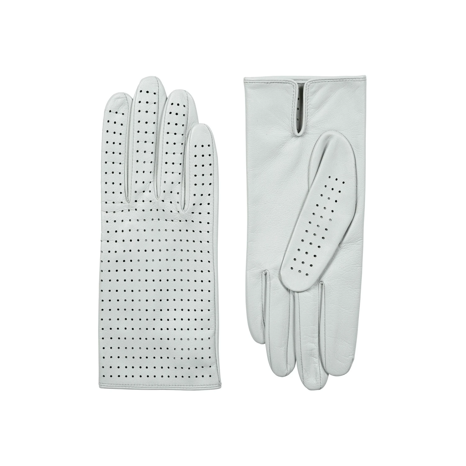 Women’s Perforated Leather Gloves 6 Women’s Perforated Leather Gloves - Image 4